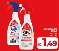 Smac s.p.a. - Sgrassatore Smac s.p.a. - Sgrassatore