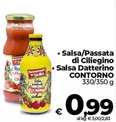 Contorno - Salsa/Passata Di Ciliegino Salsa Datterino Contorno - Salsa/Passata Di Ciliegino Salsa Datterino
