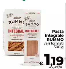 Rummo - Pasta Integrale Rummo - Pasta Integrale