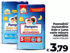 Pampers - Pannolini/Mutandino Sole E Luna Pampers - Pannolini/Mutandino Sole E Luna