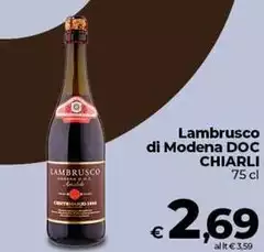 Chiarli - Lambrusco Di Modena DOC Chiarli - Lambrusco Di Modena DOC
