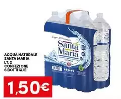 Santa maria - Acqua Naturale