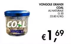 Coal - Vongole Grandi Coal - Vongole Grandi