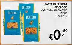 De Cecco - Pasta Di Semola De Cecco - Pasta Di Semola