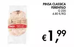 Pinsa - Classica Pinsa - Classica