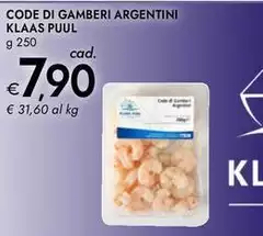 Code Di Gamberi Argentini Klaas Puul