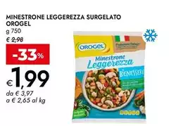 Orogel - Minestrone Leggerezza Surgelato