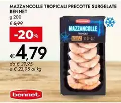 Benent - Mazzancolle Tropicali Precotte Surgelate