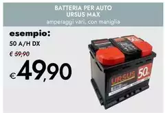 Ursus - Batteria Per Auto Ursus - Batteria Per Auto