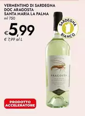 Santa maria la palma - Vermentino Di Sardegna DOC Aragosta