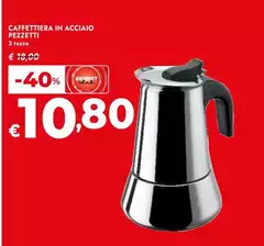 Pezzetta - Caffettiera In Acciaio