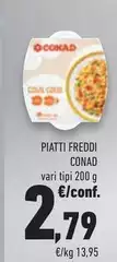 Conad - Piatti Freddi