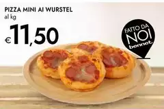 Fatto - Pizza Mini Ai Wurstel Fatto - Pizza Mini Ai Wurstel