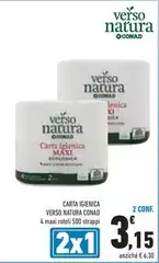 Conad - Verso Natura Carta Igienica Conad - Verso Natura Carta Igienica