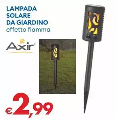 Lampada Solare Da Giardino