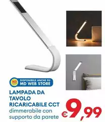 Lampada Da Tavolo Ricaricabile CCT