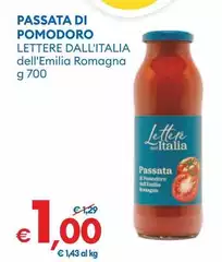 Lettere dall'Italia - Passata Di Pomodoro Lettere dall'Italia - Passata Di Pomodoro