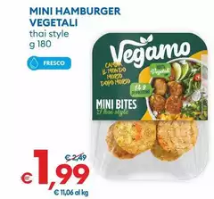 Vegamo - Mini Hamburger Vegetali