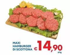 Maxi Hamburger Di Scottona