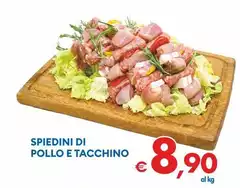Spiedini Di Pollo E Tacchino