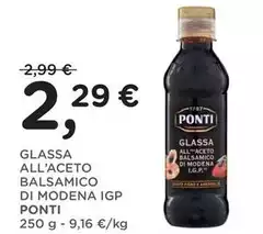 Ponti - Glassa All'Aceto Balsamico Di Modena IGP
