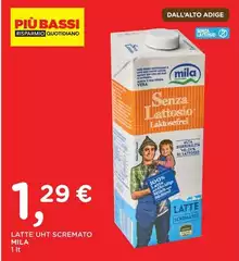 Mila - Latte UHT Scremato