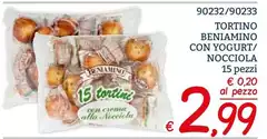 Beniamino - Tortino Con Yogurt/Nocciola Beniamino - Tortino Con Yogurt/Nocciola
