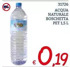 Boschetta - Acqua Naturale