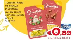 Scoiattolo - Tortellini Ricotta E Spinaci Scoiattolo - Tortellini Ricotta E Spinaci