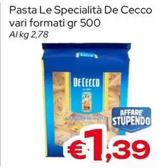 De Cecco - Pasta Le Specialità De Cecco - Pasta Le Specialità