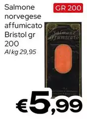 Bristol - Salmone Norvegese Affumicato Bristol - Salmone Norvegese Affumicato