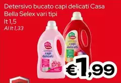 Selex - Detersivo Bucato Capi Delicati Casa Bella