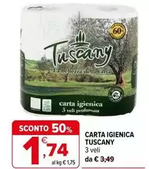 Tuscany - Carta Igienica Tuscany - Carta Igienica