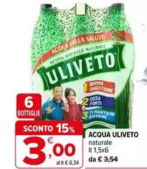 Uliveto - Acqua Uliveto - Acqua