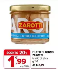 Zarotti - Filetti Di Tonno