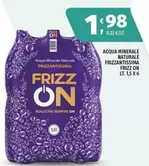 Frizz - Acqua Minerale Naturale anissima Frizz - Acqua Minerale Naturale anissima