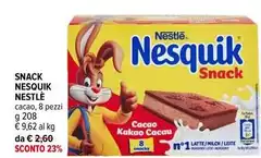 Nestlè - Snack Nesquik