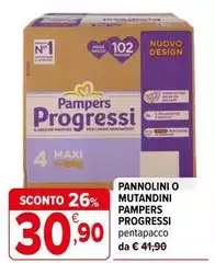 Pampers - Pannolini O Mutandini Progressi Pampers - Pannolini O Mutandini Progressi
