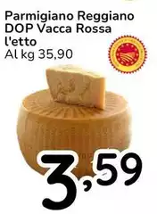 Parmigiano Reggiano DOP Vacca Rossa