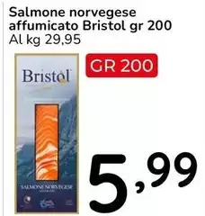 Bristol - Salmone Norvegese Affumicato Bristol - Salmone Norvegese Affumicato