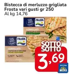 Frosta - Bistecca Di Merluzzo Grigliata Frosta - Bistecca Di Merluzzo Grigliata