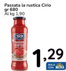 Cirio - Passata La Rustica Cirio - Passata La Rustica