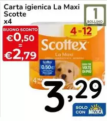 Scottex - Carta Igienica La Maxi 