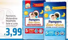 Pampers - Pannolini, Mutandino Sole E Luna Pampers - Pannolini, Mutandino Sole E Luna