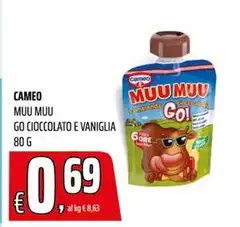 Cameo - Muu Muu Go Cioccolato E Vaniglia Cameo - Muu Muu Go Cioccolato E Vaniglia