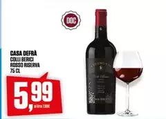 Casa - Defra Colli Berici Rosso Riserva Casa - Defra Colli Berici Rosso Riserva