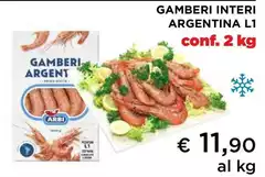Arbi - Gamberi Interi Argentina