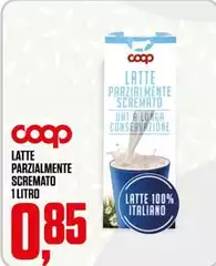 Coop - Latte Parzialmente Scremato Coop - Latte Parzialmente Scremato