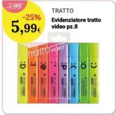 Tratto - Evidenziatore  Video Pz.8