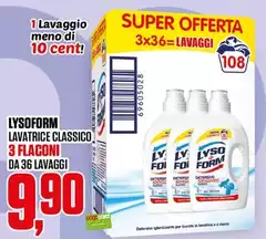 Lysoform - Lavatrice Classico 3 Flaconi Lysoform - Lavatrice Classico 3 Flaconi